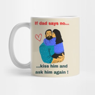 convenciendo a papá Mug